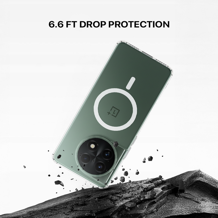 Anti Yellow Magsafe Clear Case - One Plus 11