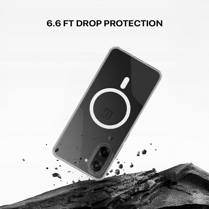 Anti Yellow Magsafe Clear Case - One Plus Nord Ce 5
