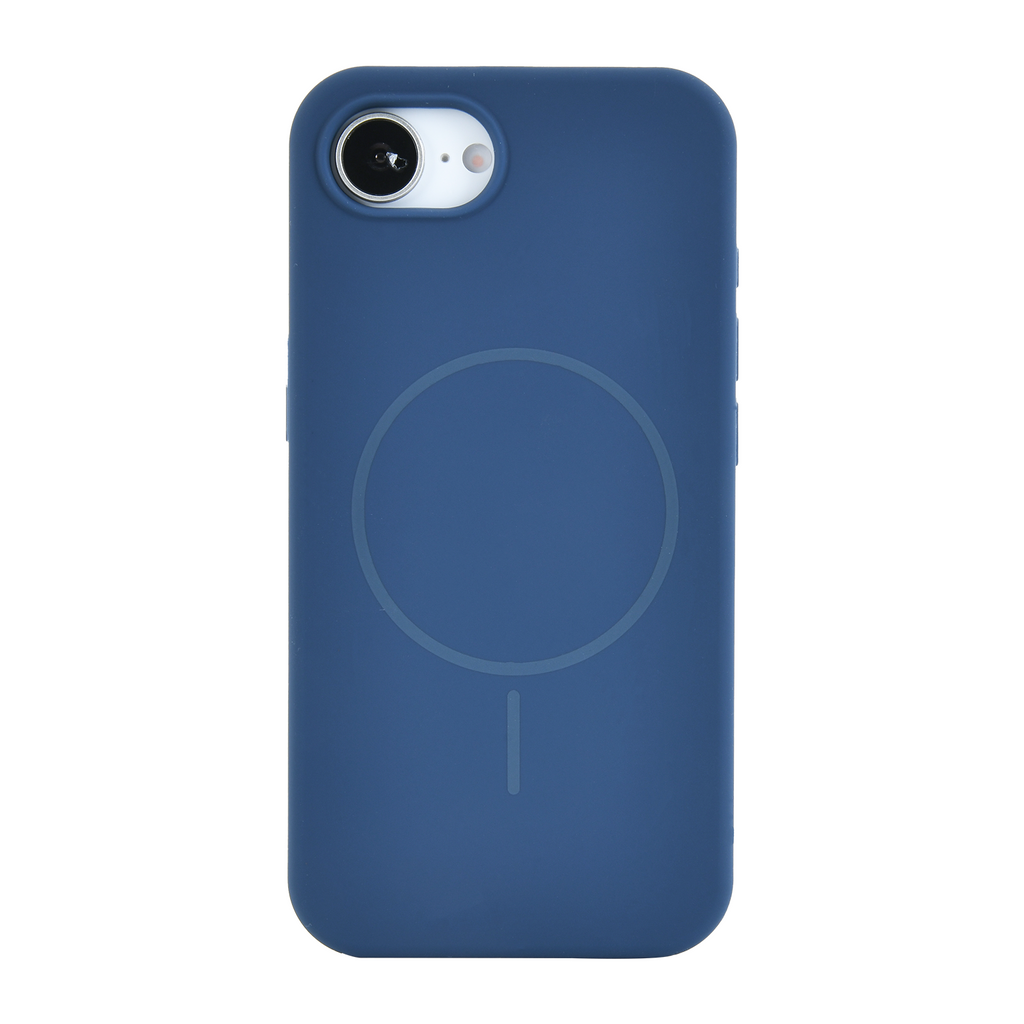 Anti Dust Magsafe Silicone Case - Iphone 16 e (Blue)