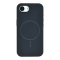 Anti Dust Magsafe Silicone Case - Iphone 16 e (Black)