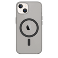 Anti Yellow Magsafe Black Tinted Clear Case - Iphone 14 (CRYSTAL BLACK TITANIUM)