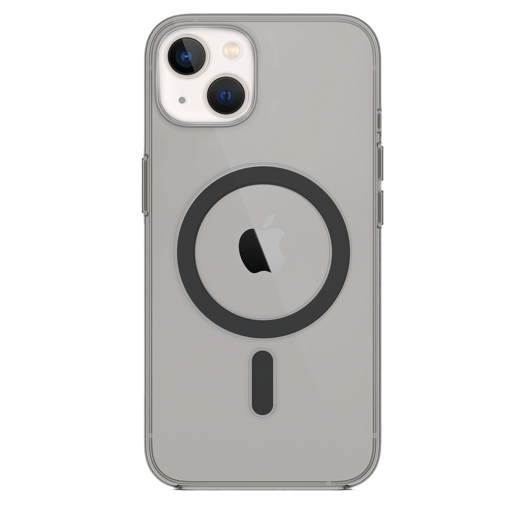 Anti Yellow Magsafe Clear Case - Iphone 13 (CRYSTAL BLACK TITANIUM)