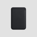 Signature Leather Magsafe Wallet for Iphone ( Black)