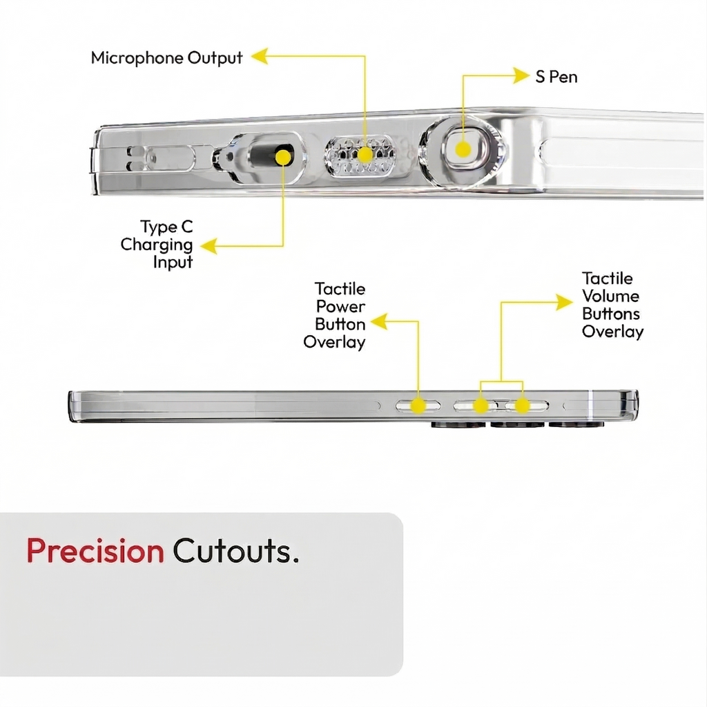 Anti Yellow Magsafe Clear Case Samsung - Galaxy S25 Ultra