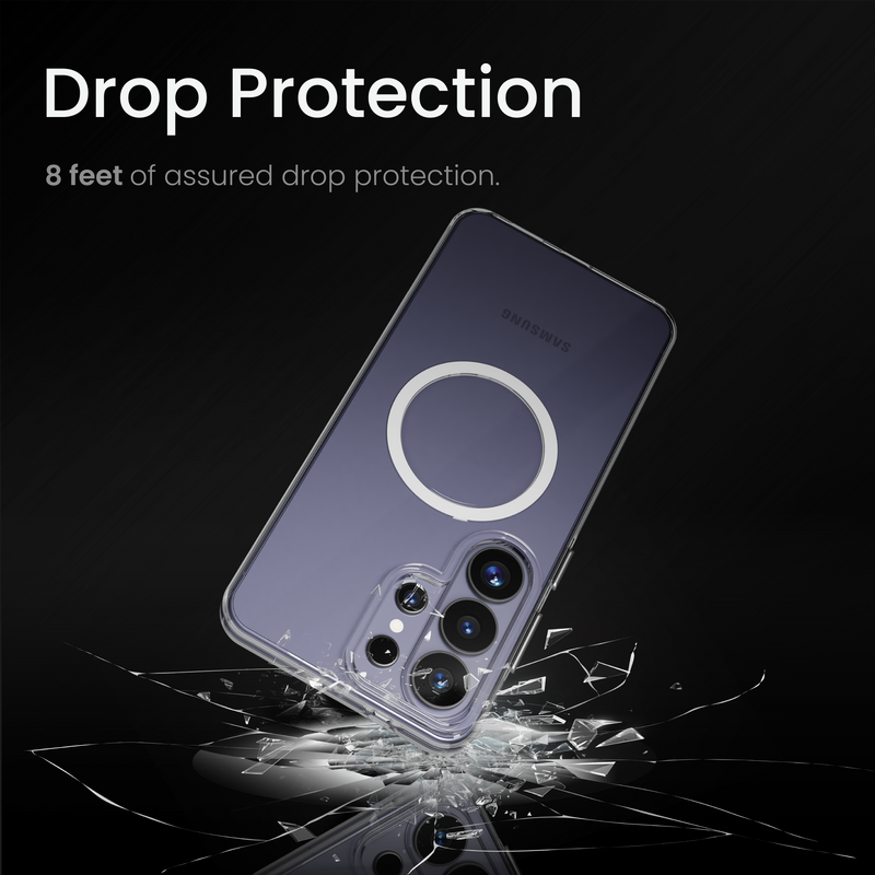Anti Yellow Magsafe Clear Case Samsung - Galaxy S26 Ultra