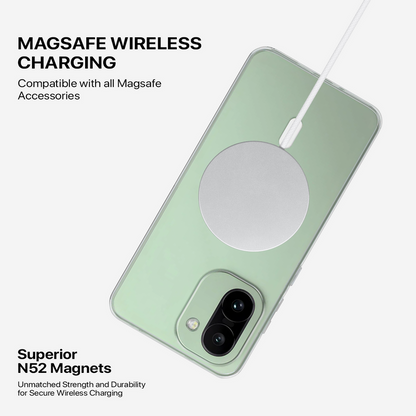 Anti Yellow Magsafe Clear Case - One Plus 15 R