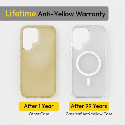 Anti Yellow Magsafe Clear Case Samsung - Galaxy S23 Ultra