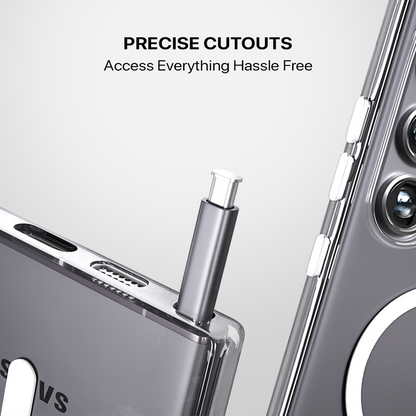 Anti Yellow Magsafe Clear Case Samsung - Galaxy S23 Ultra