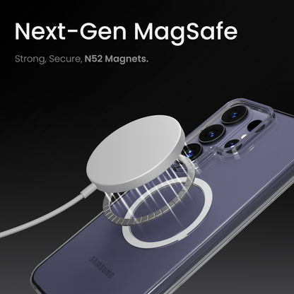 Anti Yellow Magsafe Clear Case Samsung - Galaxy S26 Ultra