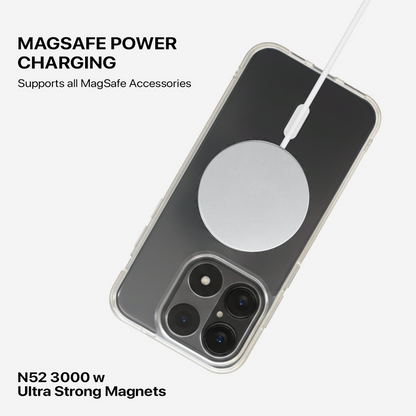 Anti Yellow Magsafe Clear Case - One Plus 15