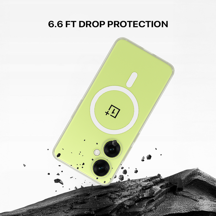 Anti Yellow Magsafe Clear Case - One Plus Nord Ce 3