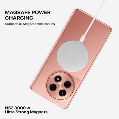 Anti Yellow Magsafe Clear Case - One Plus 12R