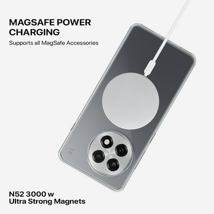 Anti Yellow Magsafe Clear Case - One Plus 13 R