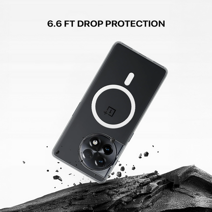 Anti Yellow Magsafe Clear Case - One Plus 11R