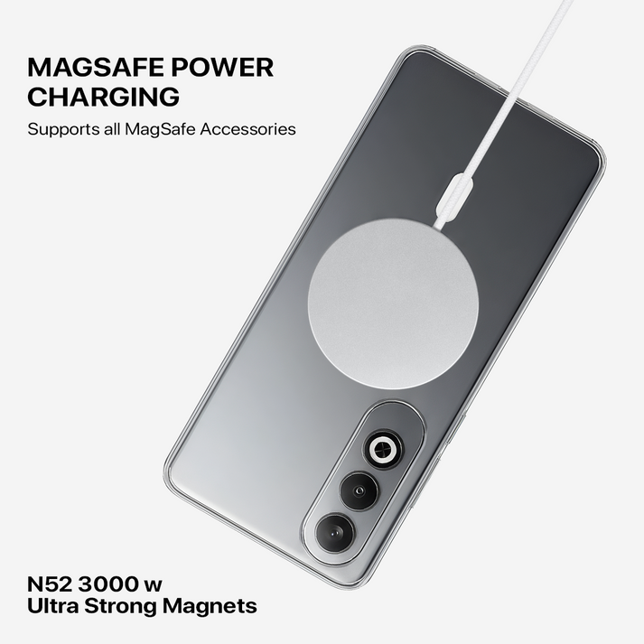 Anti Yellow Magsafe Clear Case - One Plus Nord Ce 4