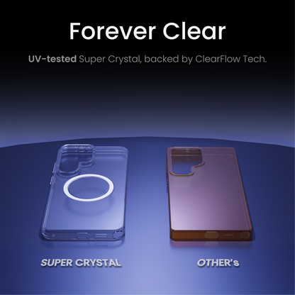Anti Yellow Magsafe Clear Case Samsung - Galaxy S26 Ultra