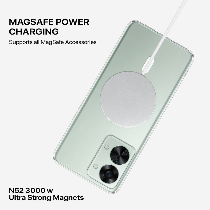 Anti Yellow Magsafe Clear Case - One Plus Nord 3