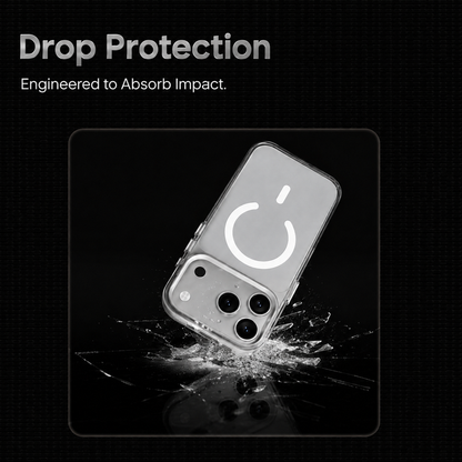 Anti Yellow Magsafe Clear Case - Iphone 17 Pro