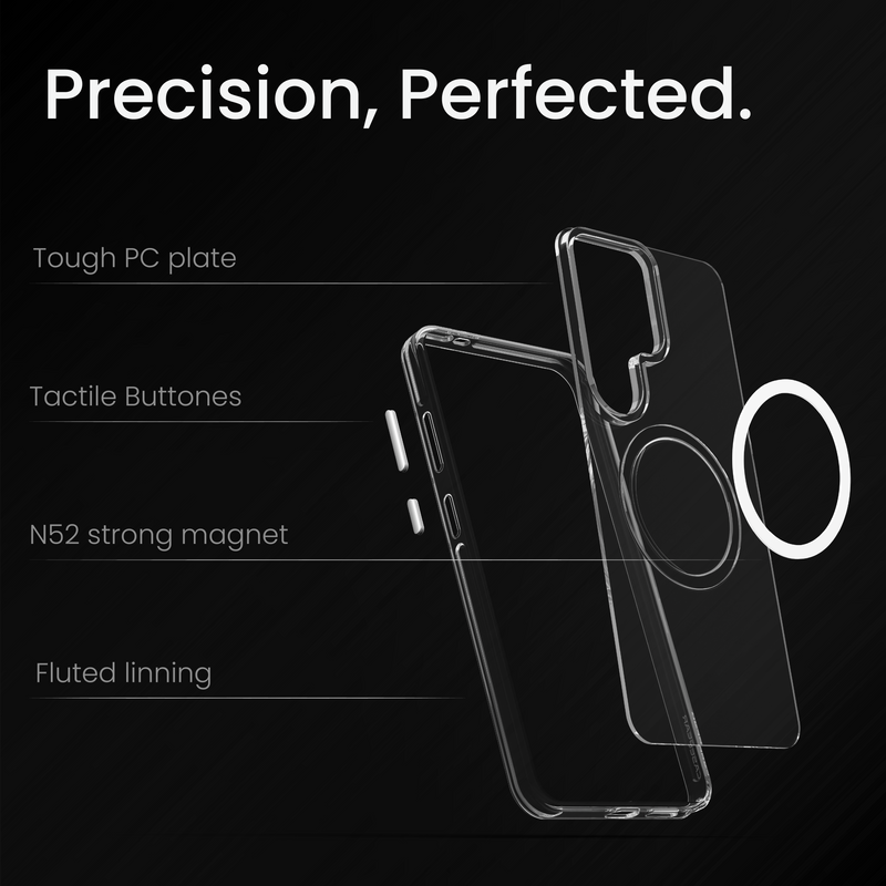 Anti Yellow Magsafe Clear Case Samsung - Galaxy S26 Ultra