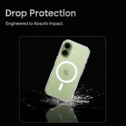 Anti Yellow Magsafe Clear Case - Iphone 17