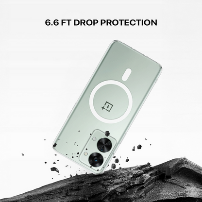 Anti Yellow Magsafe Clear Case - One Plus Nord 2T