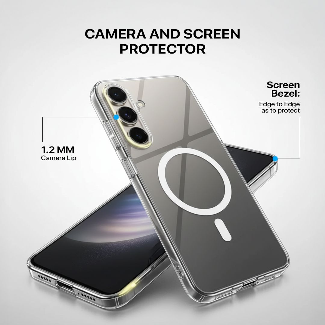 Anti Yellow Magsafe Clear Case Samsung - Galaxy S24 PLUS